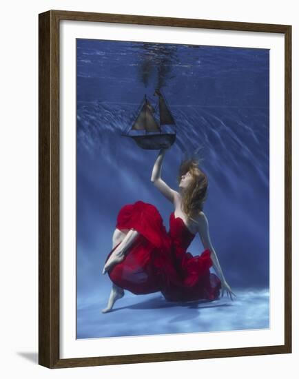 Never Let Go-Karen Jones-Framed Giclee Print