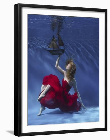 Never Let Go-Karen Jones-Framed Giclee Print