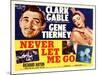 Never Let Me Go, 1953-null-Mounted Art Print