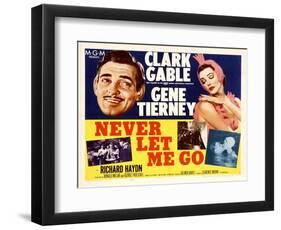 Never Let Me Go, 1953-null-Framed Art Print