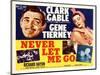 Never Let Me Go, 1953-null-Mounted Art Print