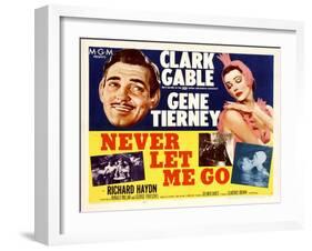 Never Let Me Go, 1953-null-Framed Art Print