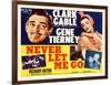 Never Let Me Go, 1953-null-Framed Art Print