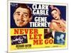 Never Let Me Go, 1953-null-Mounted Art Print