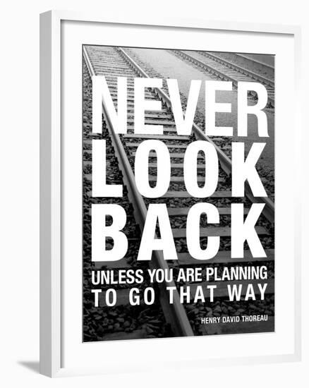 Never Look Back-Walter Bibikow-Framed Art Print