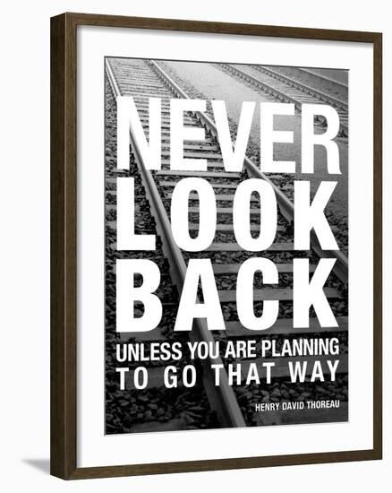 Never Look Back-Walter Bibikow-Framed Art Print