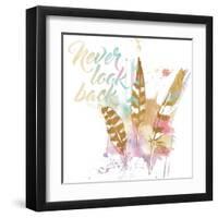 Never Look Back-OnRei-Framed Art Print