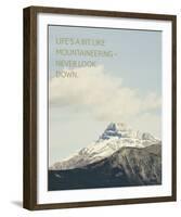 Never Look Down-Irene Suchocki-Framed Giclee Print