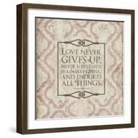 Never Loses Faith-Jace Grey-Framed Art Print