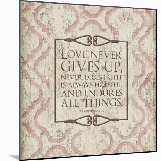 Never Loses Faith-Jace Grey-Mounted Art Print