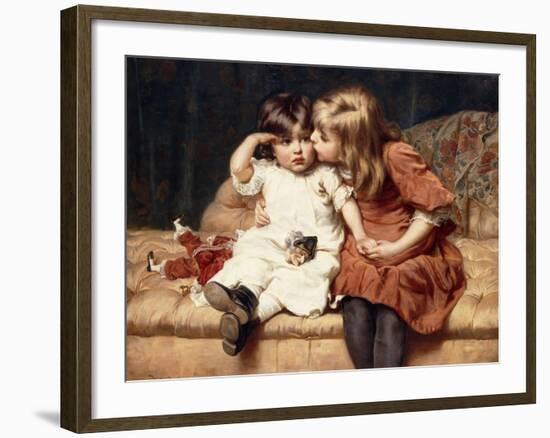 Never Mind!, 1884-Frederick Morgan-Framed Giclee Print