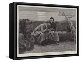 Never Morning Wore to Evening, But Some Heart Did Break-Walter Langley-Framed Stretched Canvas