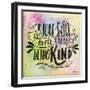 Never Regret Being Kind-Britt Hallowell-Framed Art Print