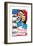 Never Say Goodbye - Movie Poster Reproduction-null-Framed Premium Giclee Print