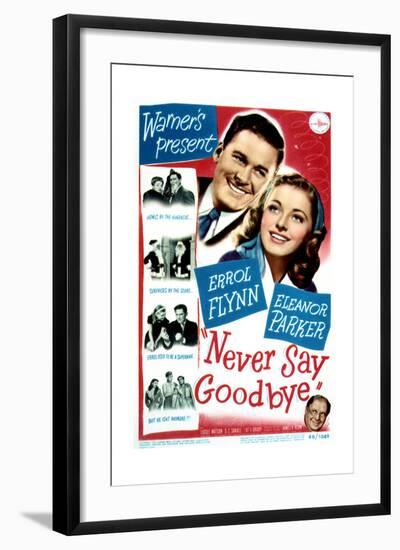 Never Say Goodbye - Movie Poster Reproduction-null-Framed Art Print