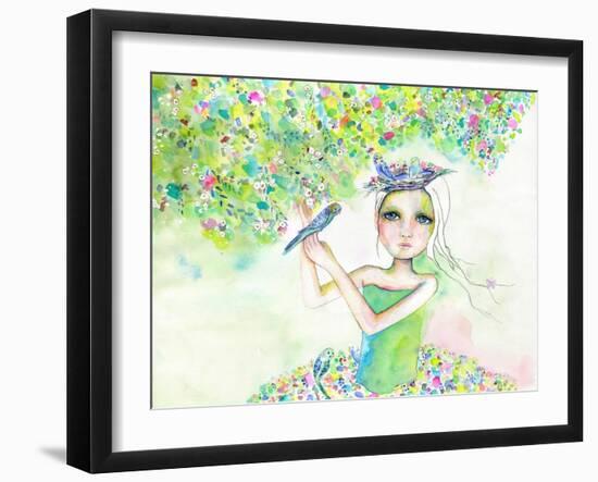 Never Silence the Songbird-Wyanne-Framed Giclee Print