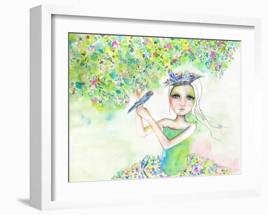 Never Silence the Songbird-Wyanne-Framed Giclee Print