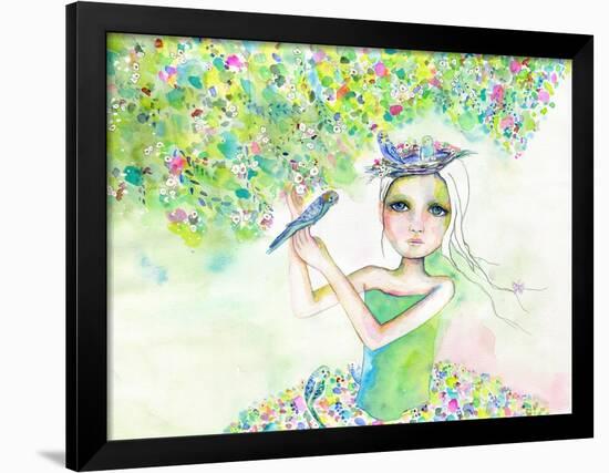 Never Silence the Songbird-Wyanne-Framed Giclee Print