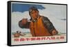 Never Tire of Training to Destroy the Enemy, Chinese Cultural Revolution-null-Framed Stretched Canvas