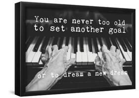 Never Too Old To Dream-null-Framed Poster