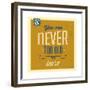 Never Too Old-Lorand Okos-Framed Premium Giclee Print