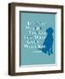 Never Travel Alone-Dog is Good-Framed Art Print