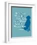 Never Travel Alone-Dog is Good-Framed Art Print