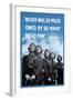 Never Was So Much Owed by So Many to So Few-null-Framed Art Print