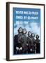 Never Was So Much Owed by So Many to So Few-null-Framed Art Print