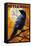 Nevermore - Raven and Moon-Lantern Press-Framed Stretched Canvas