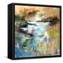 Nevern Lights V-Anne Farrall Doyle-Framed Stretched Canvas