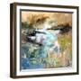 Nevern Lights V-Anne Farrall Doyle-Framed Art Print