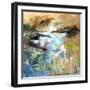 Nevern Lights V-Anne Farrall Doyle-Framed Art Print