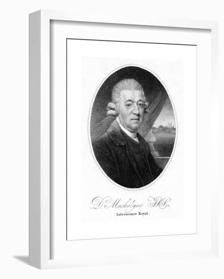 Nevil Maskelyne, English Astronomer, 1804-null-Framed Giclee Print