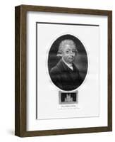 Nevil Maskelyne, Fifth British Astronomer Royal-Page-Framed Giclee Print