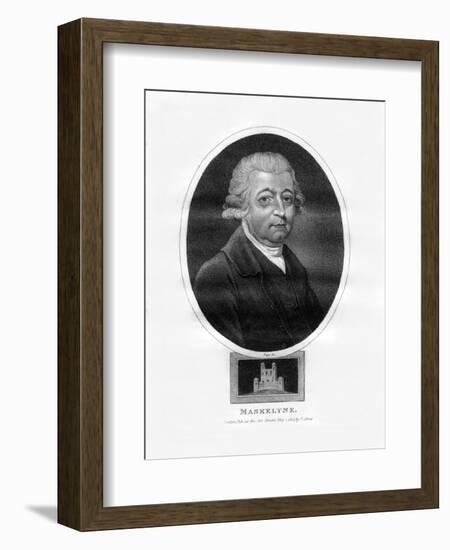 Nevil Maskelyne, Fifth British Astronomer Royal-Page-Framed Giclee Print