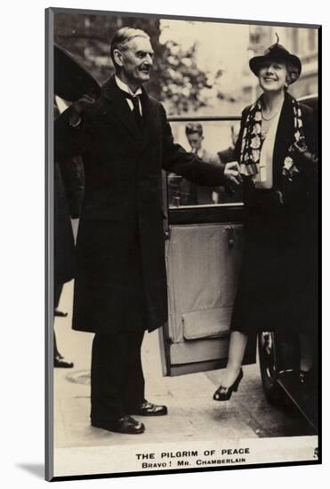 Neville Chamberlain-null-Mounted Photographic Print