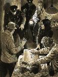 Interpol Officers Arresting Smugglers-Neville Dear-Giclee Print