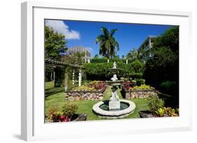 Nevis Botanical Garden, Nevis, St. Kitts and Nevis-Robert Harding-Framed Photographic Print