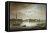 Nevka River Near the Yelagin Bridge, 1829-Maxim Nikiphorovich Vorobyev-Framed Stretched Canvas