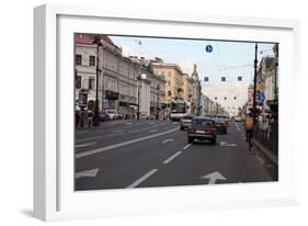 Nevsky Prospect, St Petersburg, Russia, 2011-Sheldon Marshall-Framed Photographic Print