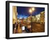 Nevsky Prospekt at Night, St. Petersurg, Russia, Europe-Vincenzo Lombardo-Framed Photographic Print