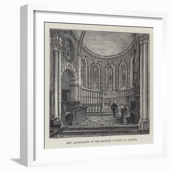 New Adornments of the English Church at Algiers-Frank Watkins-Framed Giclee Print