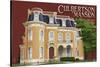 New Albany, Indiana - Culbertson Mansion-Lantern Press-Stretched Canvas