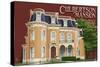 New Albany, Indiana - Culbertson Mansion-Lantern Press-Stretched Canvas