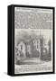 New Almshouses and School Buildings at Fulham-null-Framed Stretched Canvas