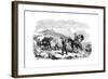 New Ambulance Transport Service, 1855-null-Framed Giclee Print