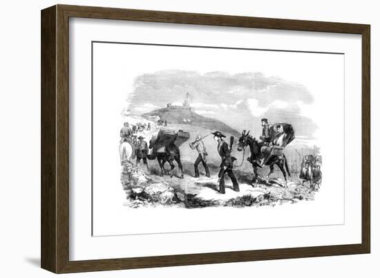 New Ambulance Transport Service, 1855-null-Framed Giclee Print