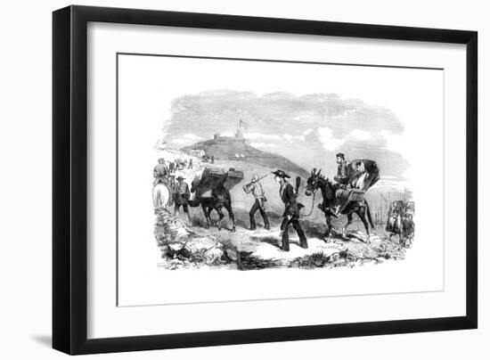 New Ambulance Transport Service, 1855-null-Framed Giclee Print