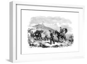 New Ambulance Transport Service, 1855-null-Framed Giclee Print